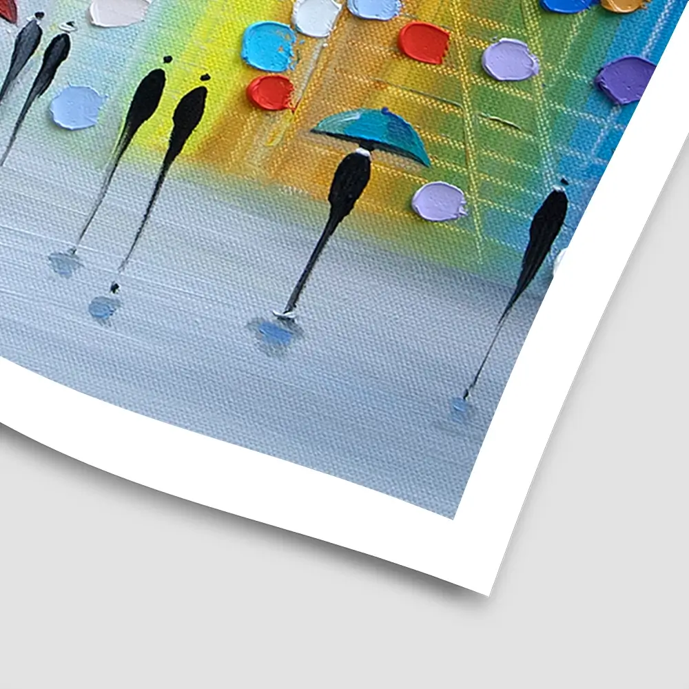 Rainy Fantasy Square Art Print Rainy Fantasy Square Art Print wall art product Ekaterina Ermilkina