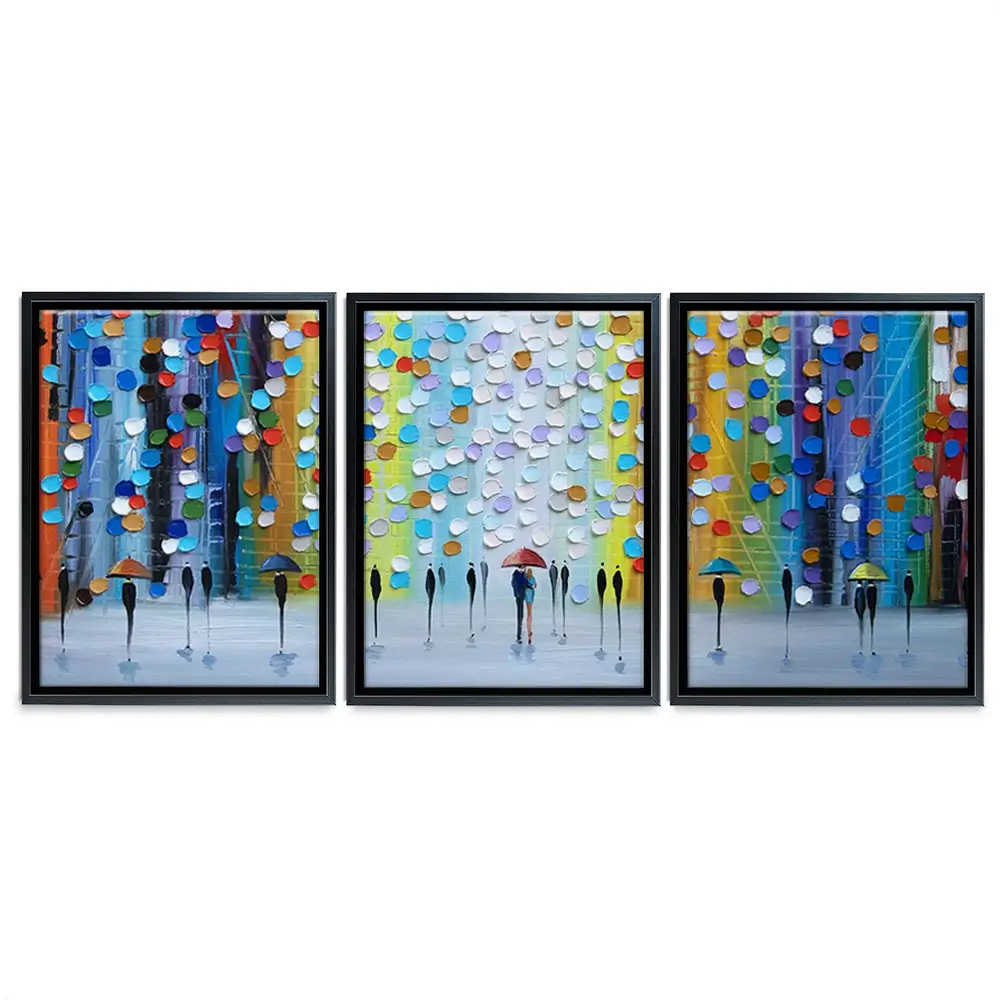 Rainy Fantasy Trio Canvas Print Rainy Fantasy Trio Canvas Print wall art product Ekaterina Ermilkina