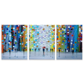 Rainy Fantasy Trio Canvas Print Rainy Fantasy Trio Canvas Print wall art product Ekaterina Ermilkina