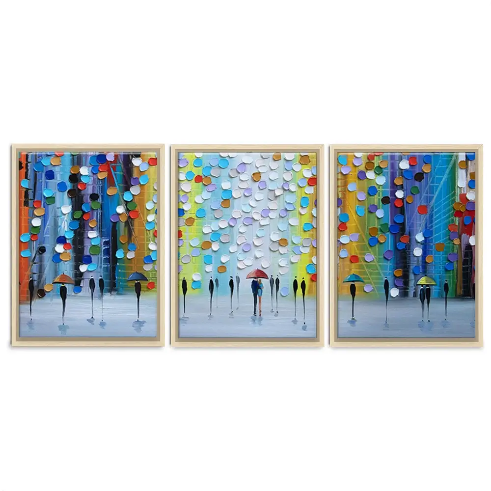 Rainy Fantasy Trio Canvas Print Rainy Fantasy Trio Canvas Print wall art product Ekaterina Ermilkina