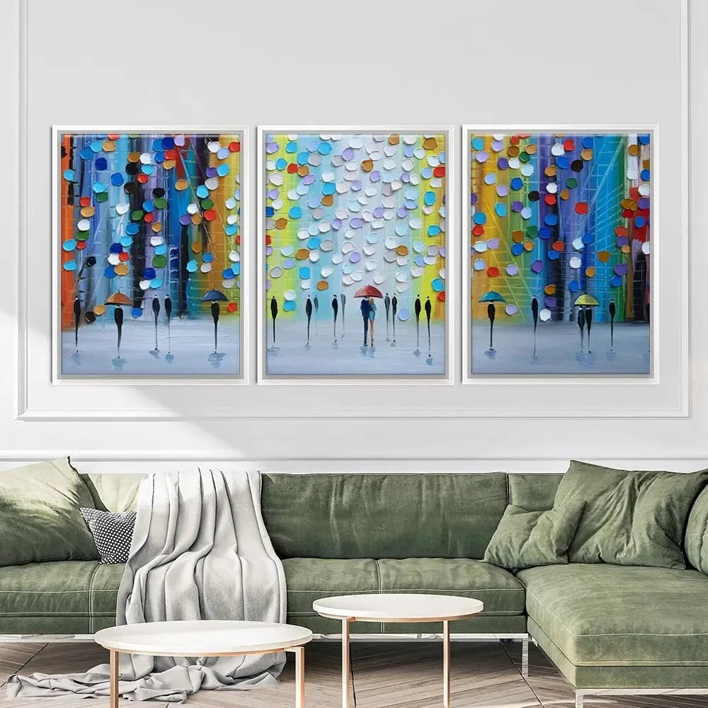 Rainy Fantasy Trio Canvas Print Rainy Fantasy Trio Canvas Print wall art product Ekaterina Ermilkina