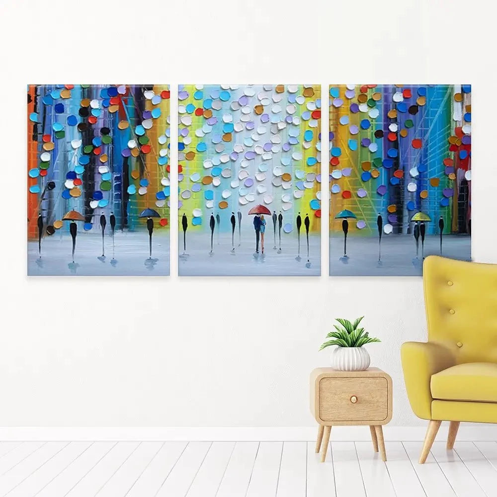 Rainy Fantasy Trio Canvas Print Rainy Fantasy Trio Canvas Print wall art product Ekaterina Ermilkina