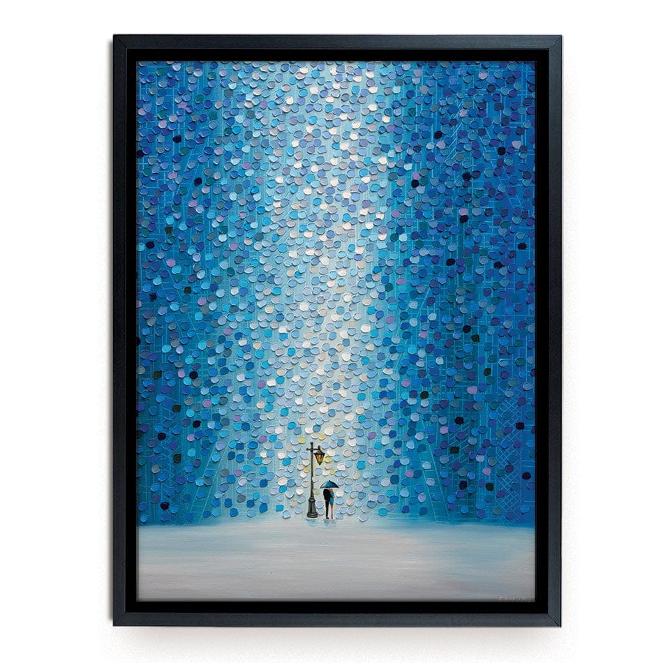 Rainy Streetlight Sonata Canvas Print wall art product Ekaterina Ermilkina / Independent