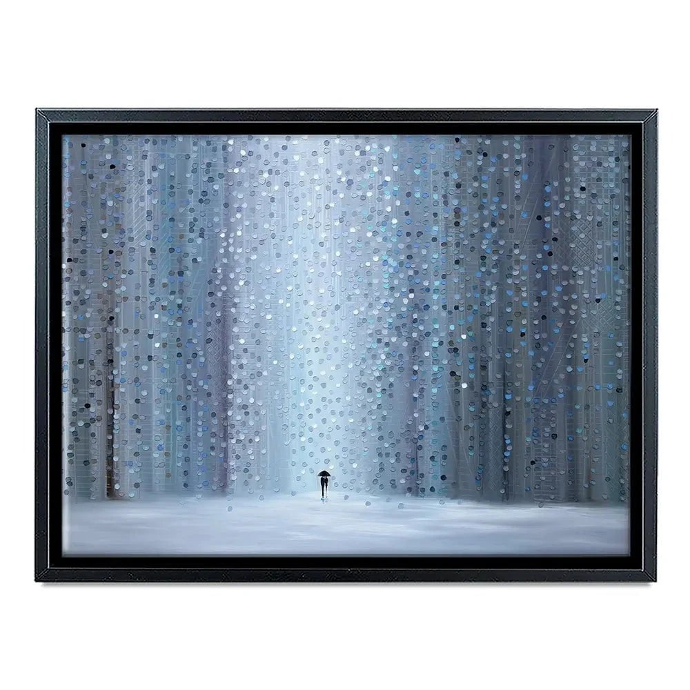 Rainy Stroll Canvas Print Rainy Stroll Canvas Print wall art product Ekaterina Ermilkina