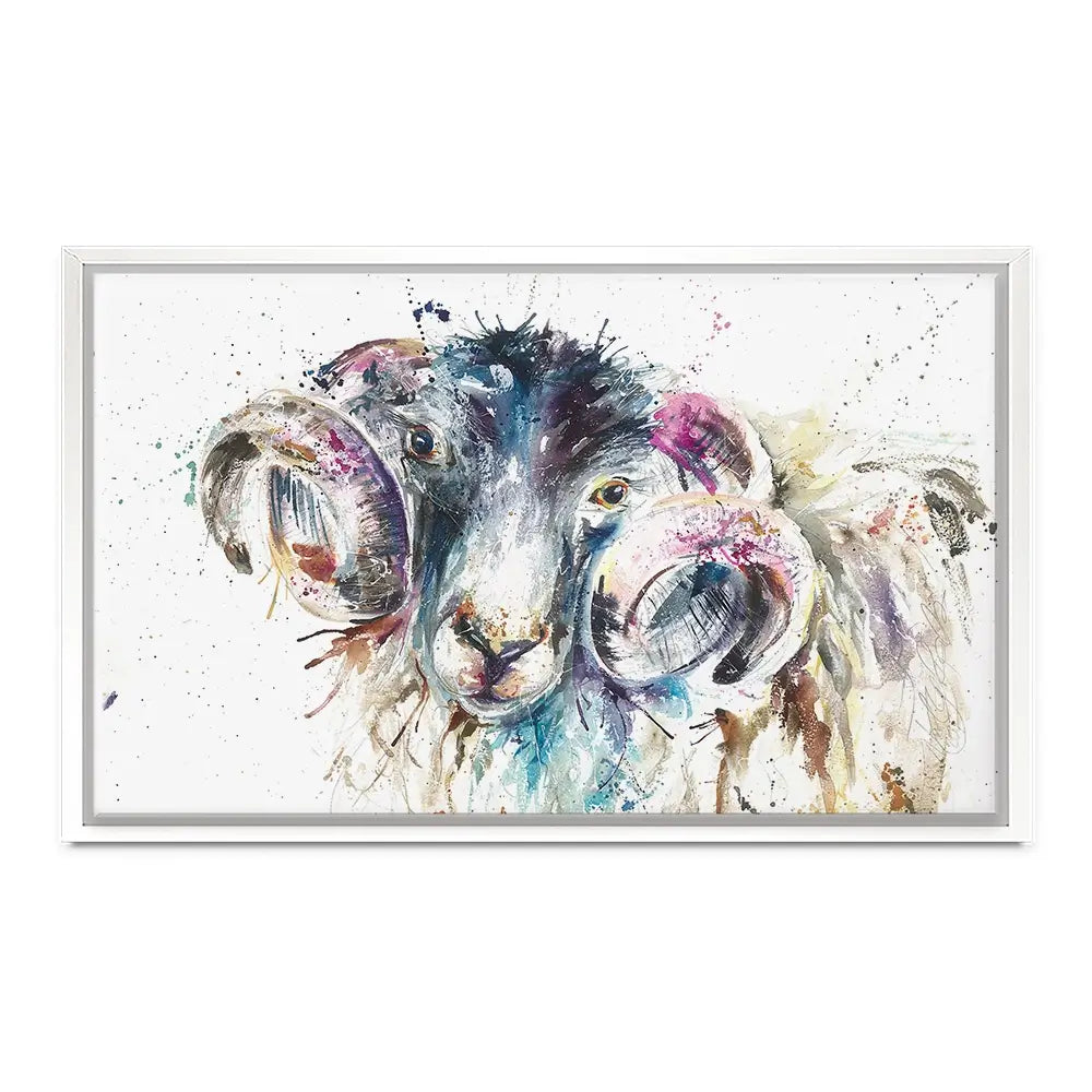 Ram Canvas Print Ram Canvas Print wall art product Nicola Jane Rowles