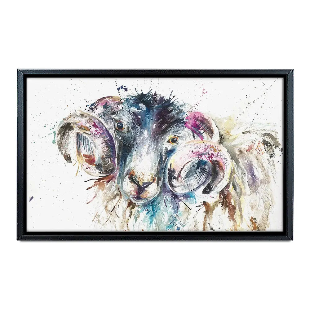 Ram Canvas Print Ram Canvas Print wall art product Nicola Jane Rowles