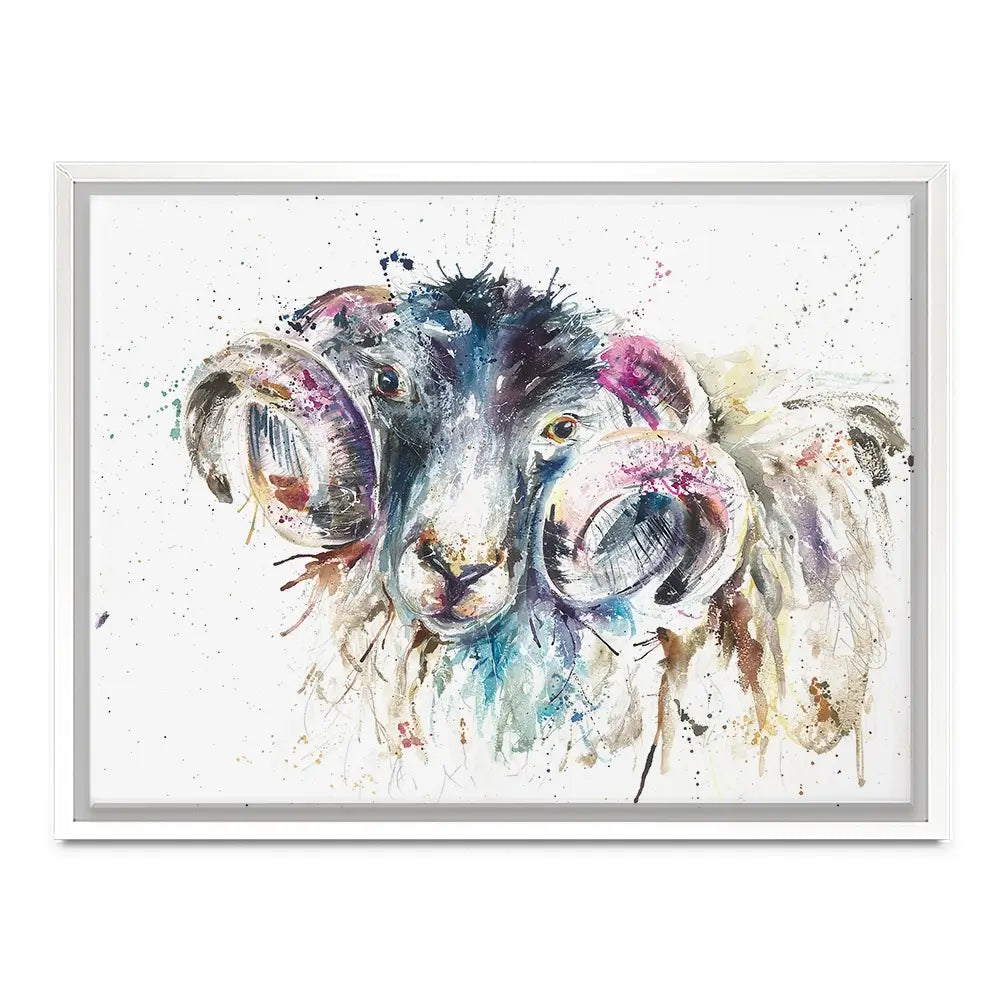 Ram Canvas Print Ram Canvas Print wall art product Nicola Jane Rowles