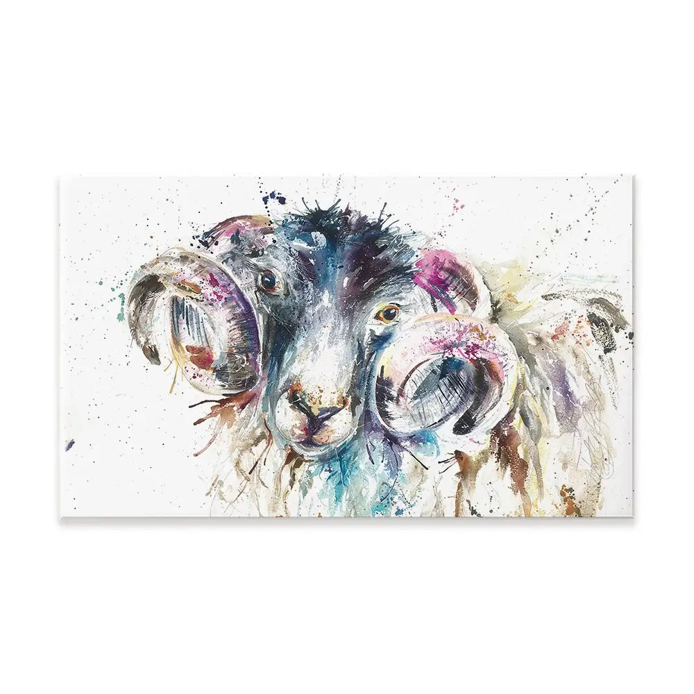 Ram Canvas Print Ram Canvas Print wall art product Nicola Jane Rowles