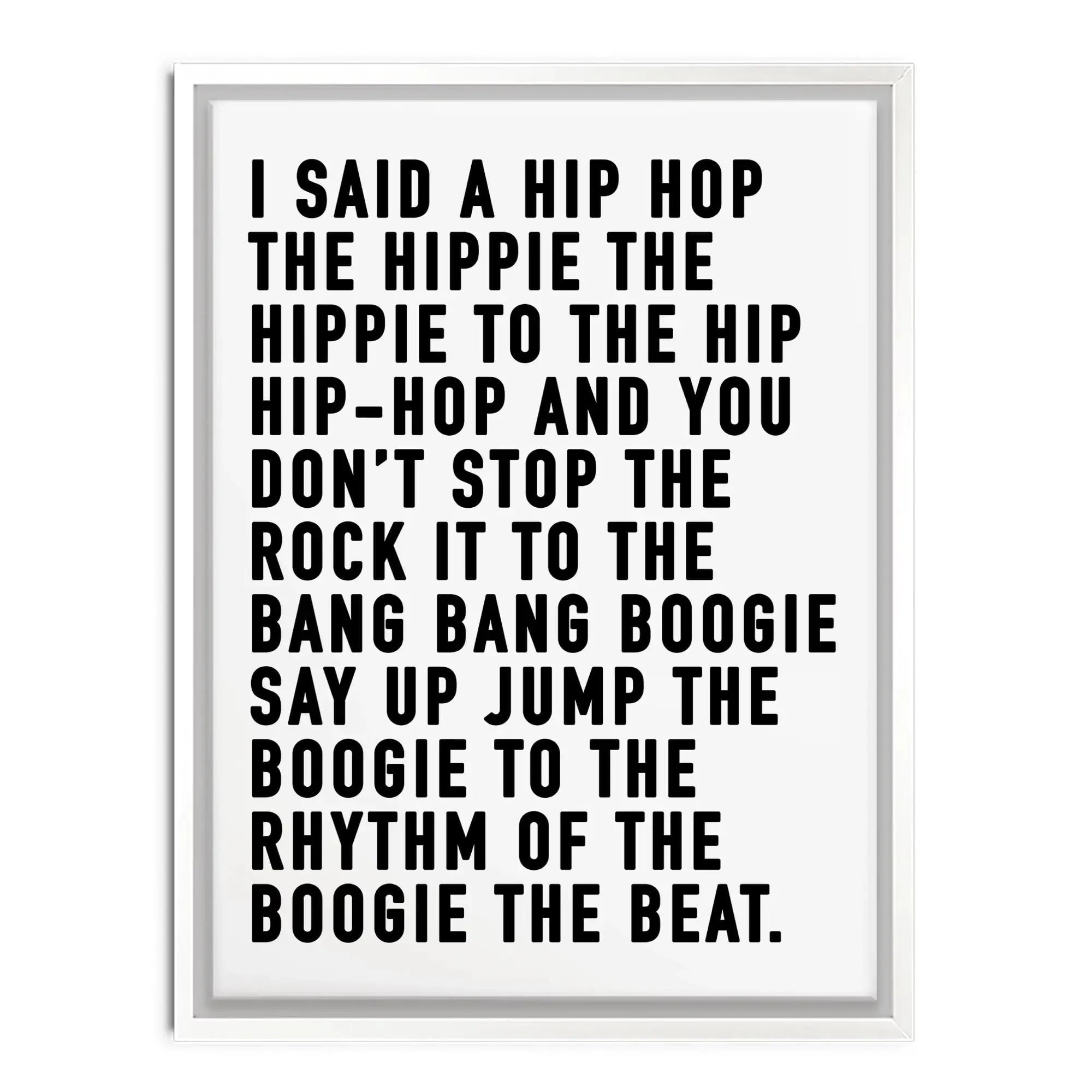 Rappers Delight Canvas Print Rappers Delight Canvas Print wall art product K Lyon