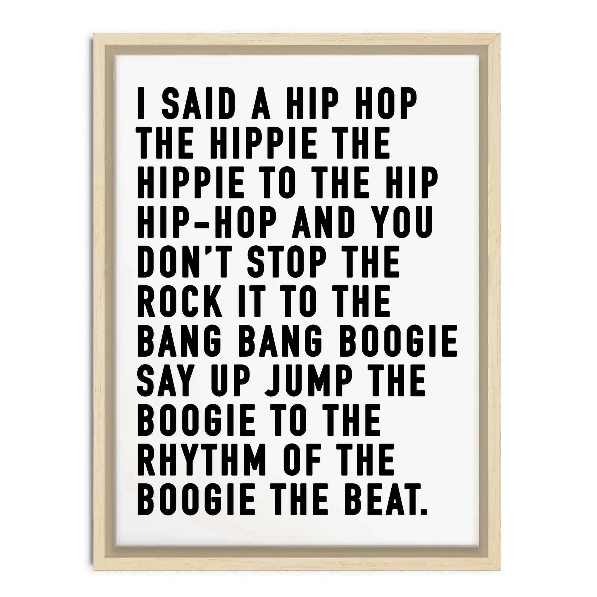 Rappers Delight Canvas Print Rappers Delight Canvas Print wall art product K Lyon
