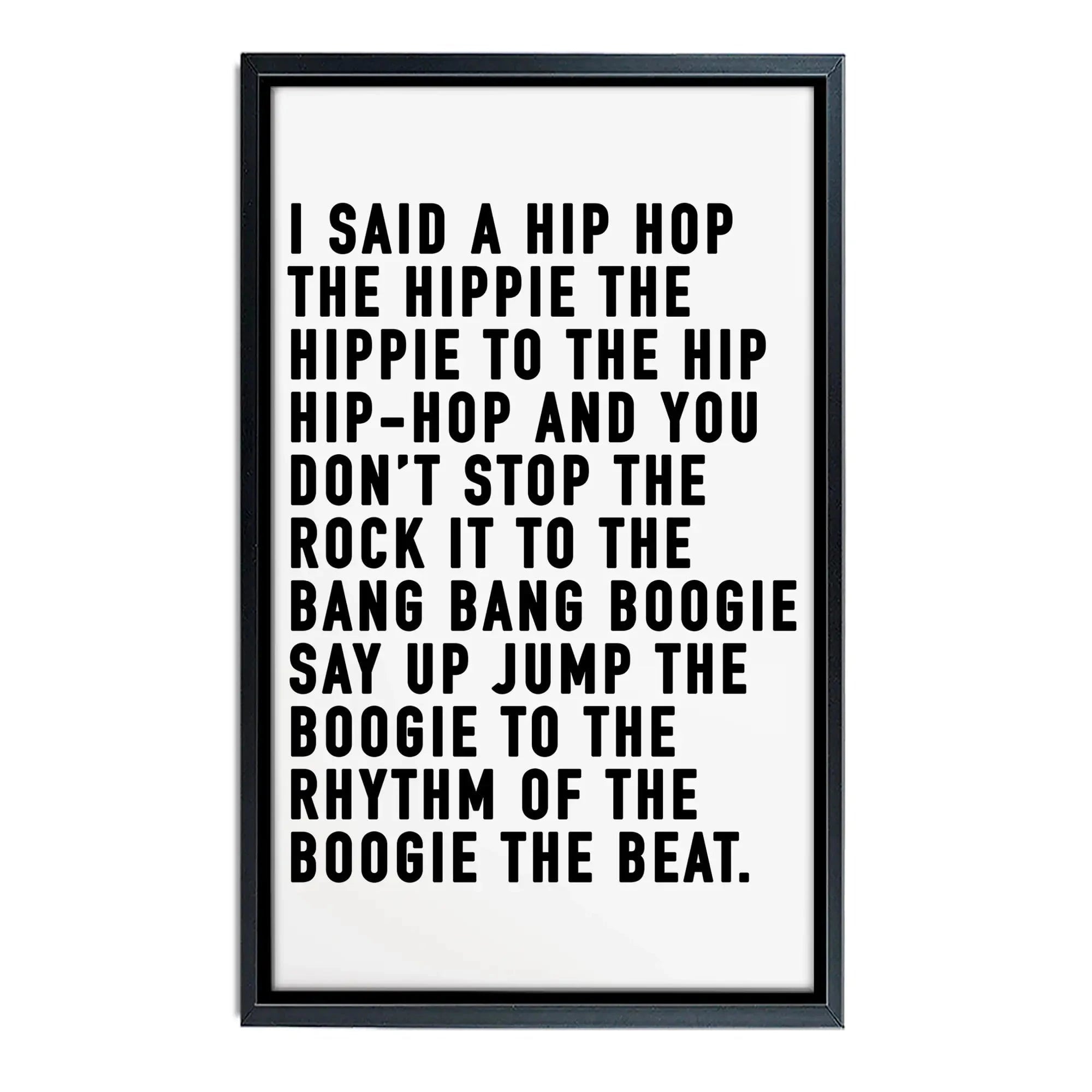 Rappers Delight Canvas Print Rappers Delight Canvas Print wall art product K Lyon
