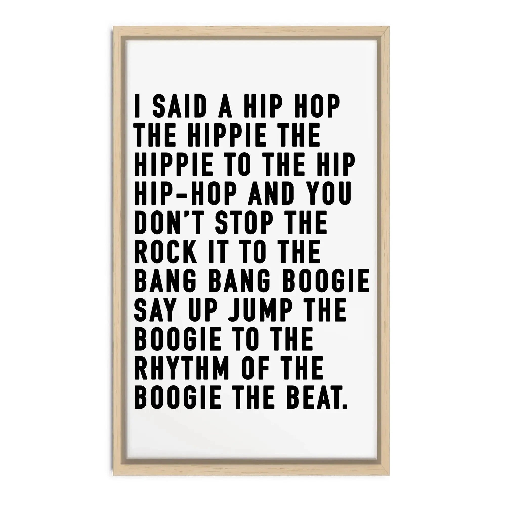 Rappers Delight Canvas Print Rappers Delight Canvas Print wall art product K Lyon
