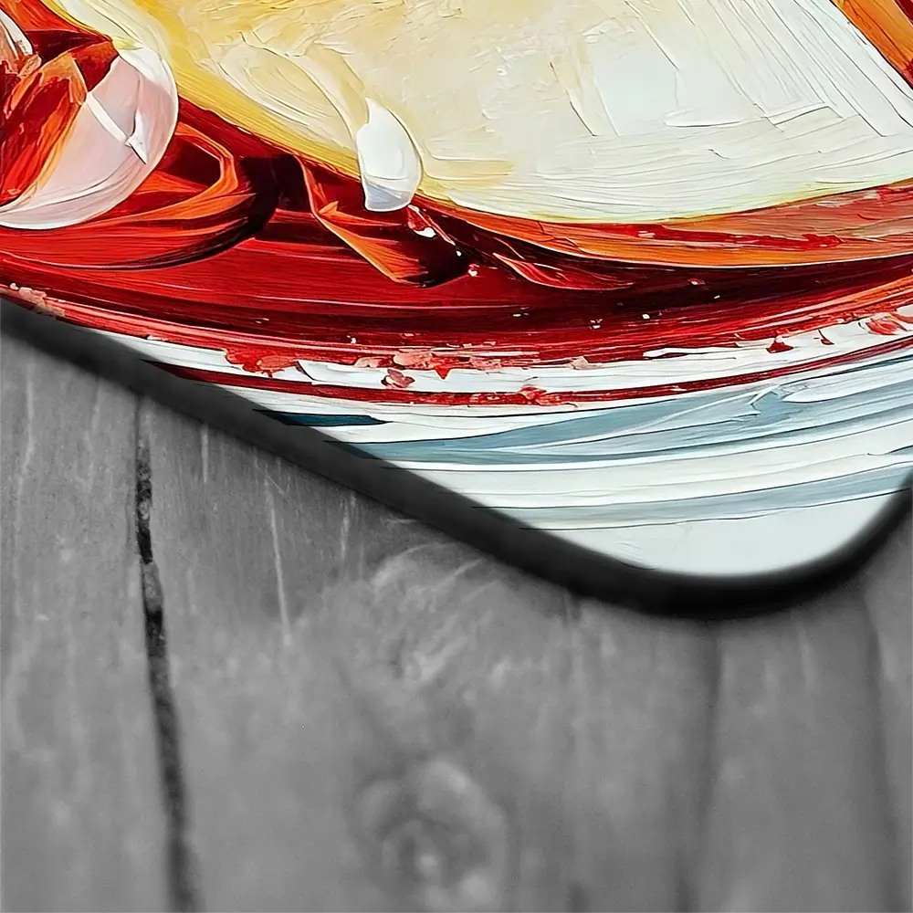 Raspberry Negroni Cocktail Coaster Set Raspberry Negroni Cocktail Coaster Set wall art product David Alexander Elder