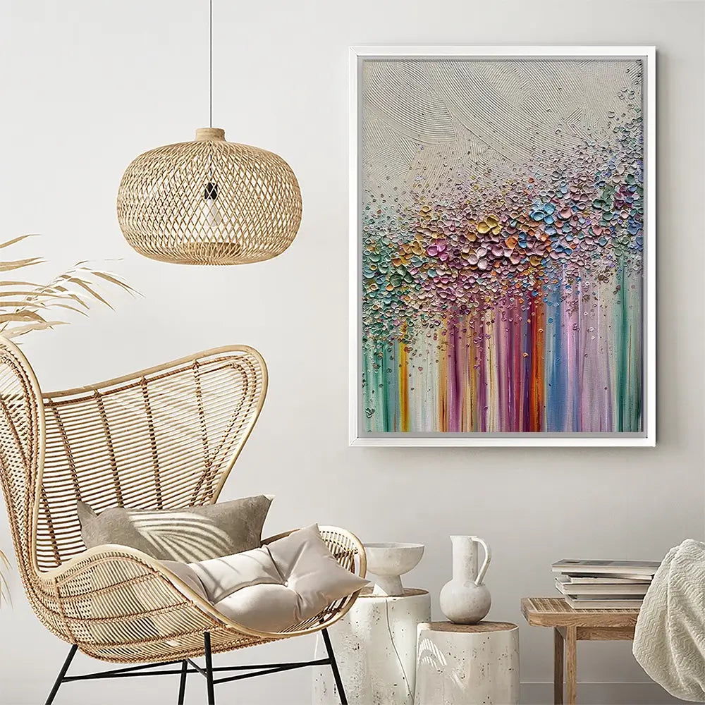 Reasonance Of Colour Canvas Print Reasonance Of Colour Canvas Print wall art product Nada Khatib