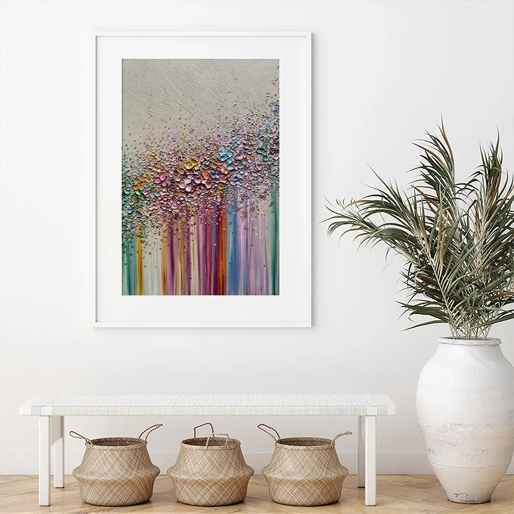 Reasonance Of Colour Framed Art Print Reasonance Of Colour Framed Art Print wall art product Nada Khatib