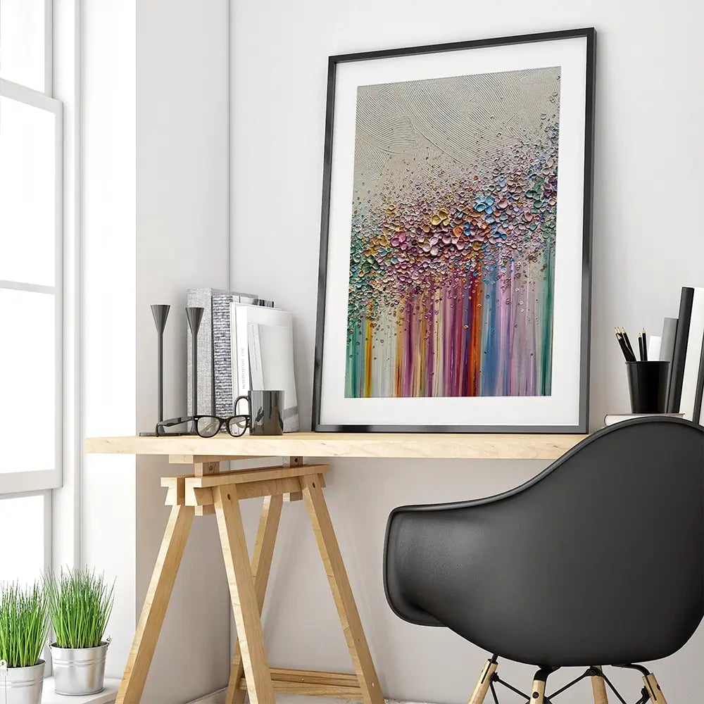 Reasonance Of Colour Framed Art Print Reasonance Of Colour Framed Art Print wall art product Nada Khatib
