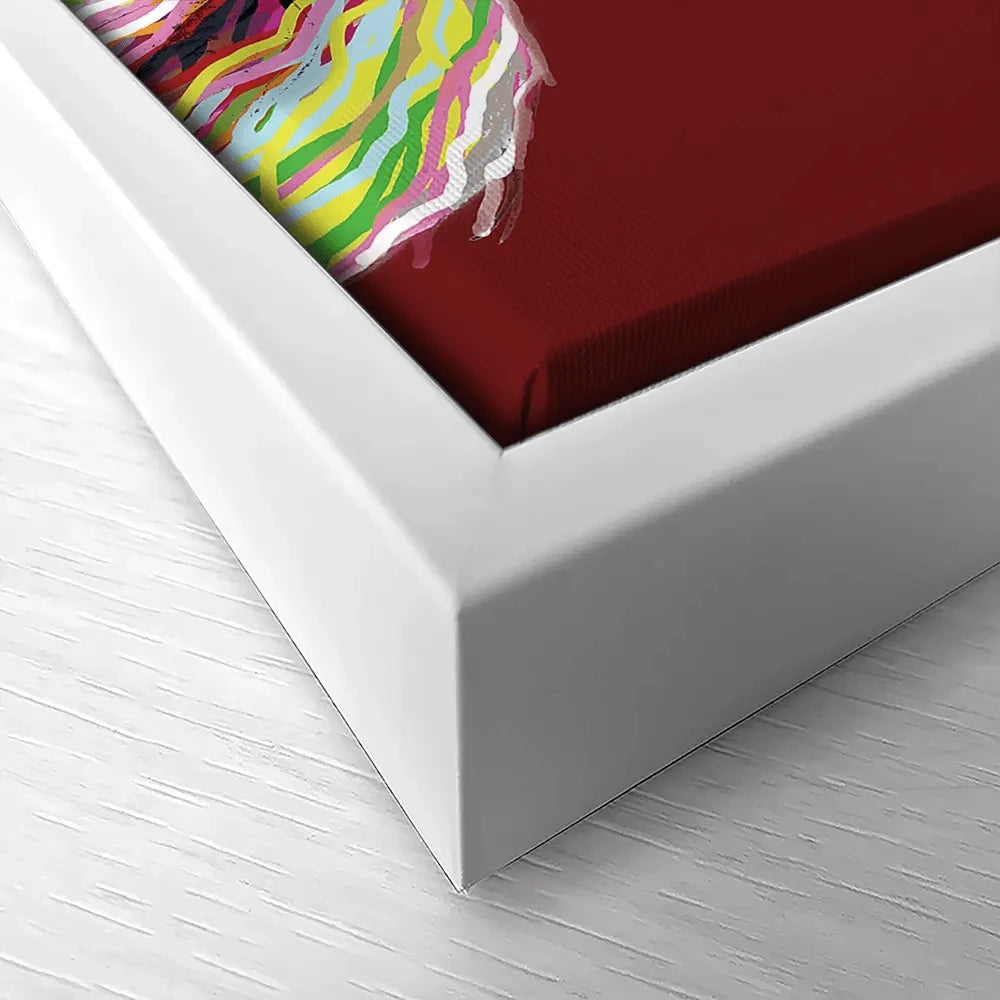 Red Cheeky Coo Canvas Print Red Cheeky Coo Canvas Print wall art product Independent