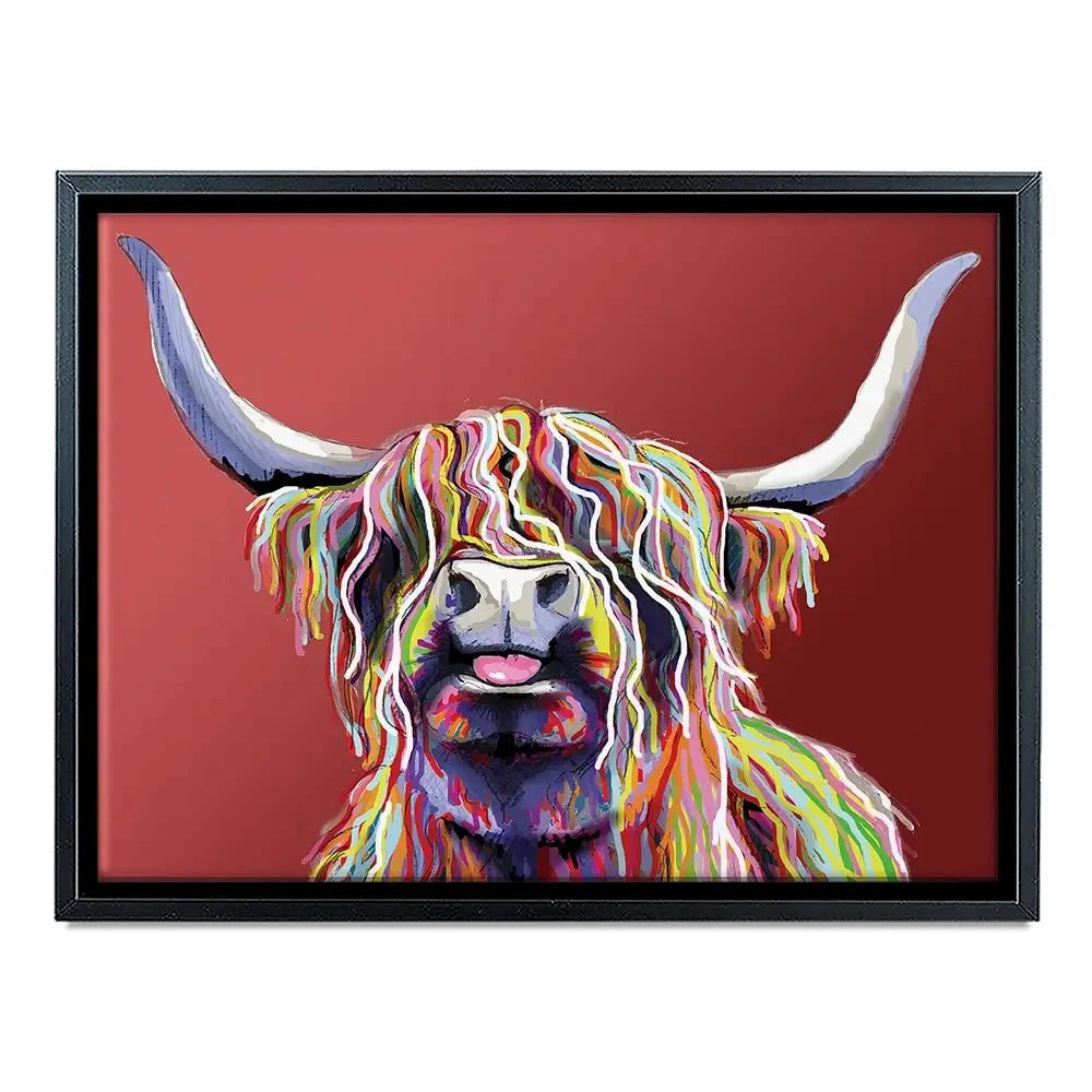 Red Cheeky Coo Canvas Print Red Cheeky Coo Canvas Print wall art product Independent