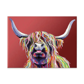 Red Cheeky Coo Canvas Print Red Cheeky Coo Canvas Print wall art product Independent