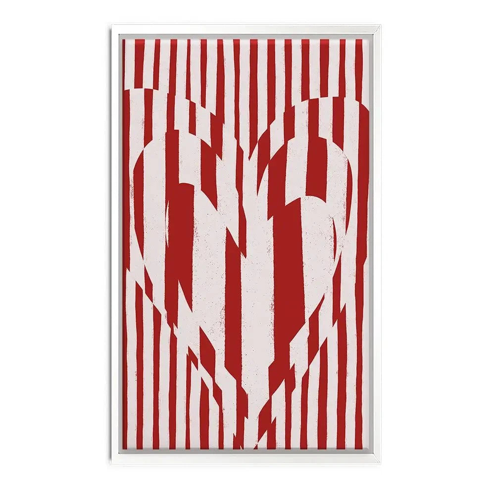 Red Hearts Canvas Print Red Hearts Canvas Print wall art product Treechild