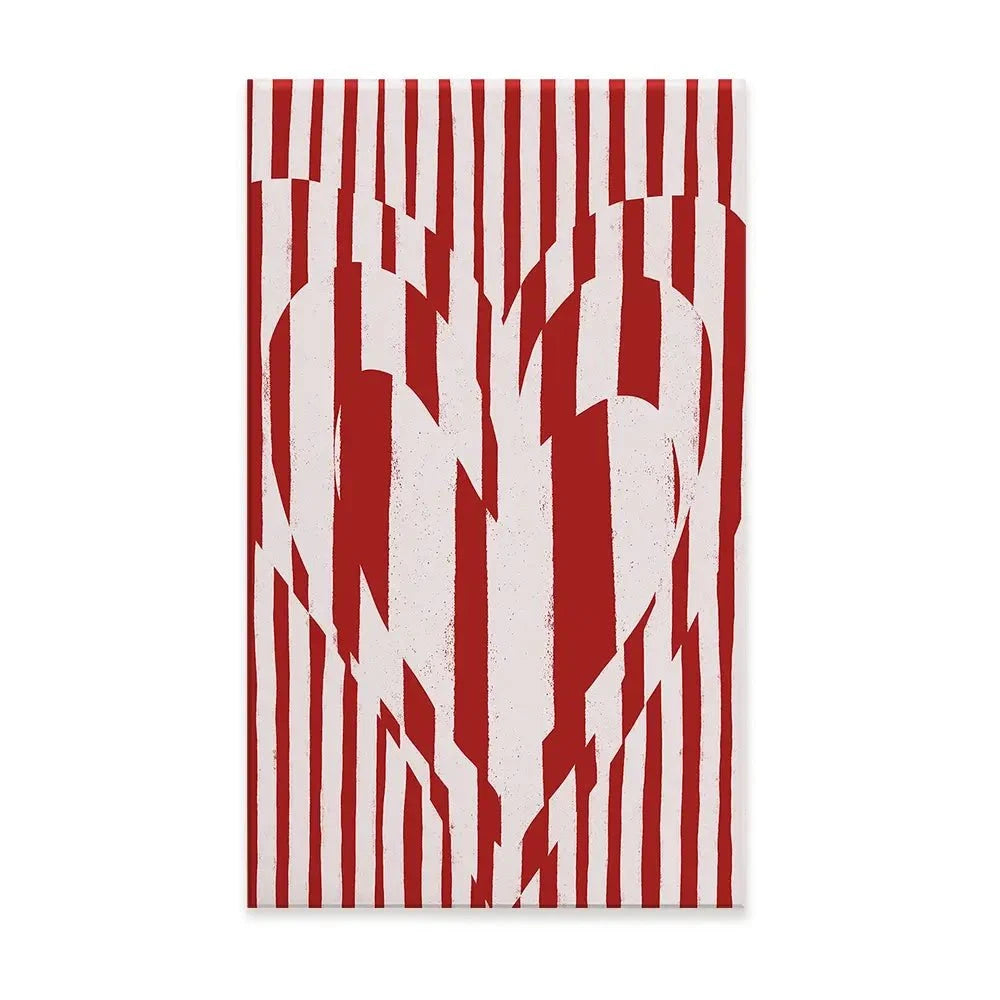 Red Hearts Canvas Print Red Hearts Canvas Print wall art product Treechild