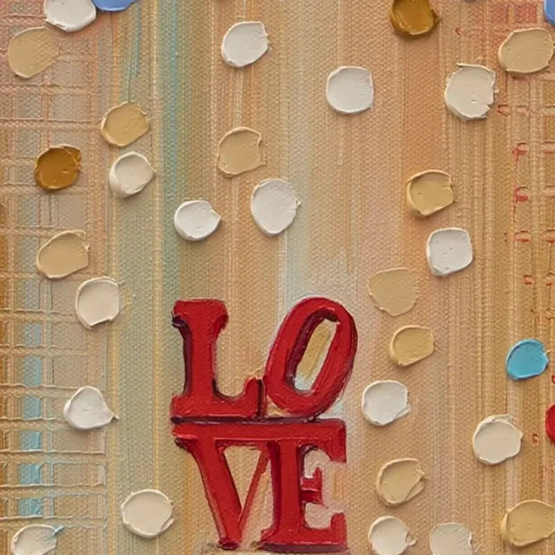 Red Love Art Print Red Love Art Print wall art product Ekaterina Ermilkina
