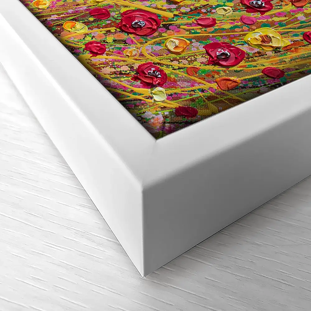 Red Poppies Sunset Canvas Print Red Poppies Sunset Canvas Print wall art product Olga Tkachyk