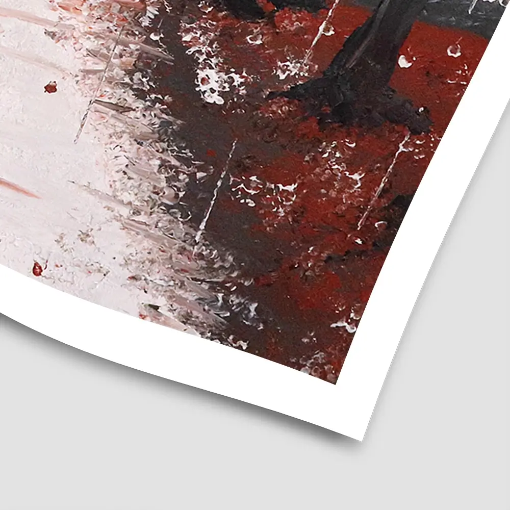 Red Rainy Day Square Art Print Red Rainy Day Square Art Print wall art product Tanya Stone / Shutterstock