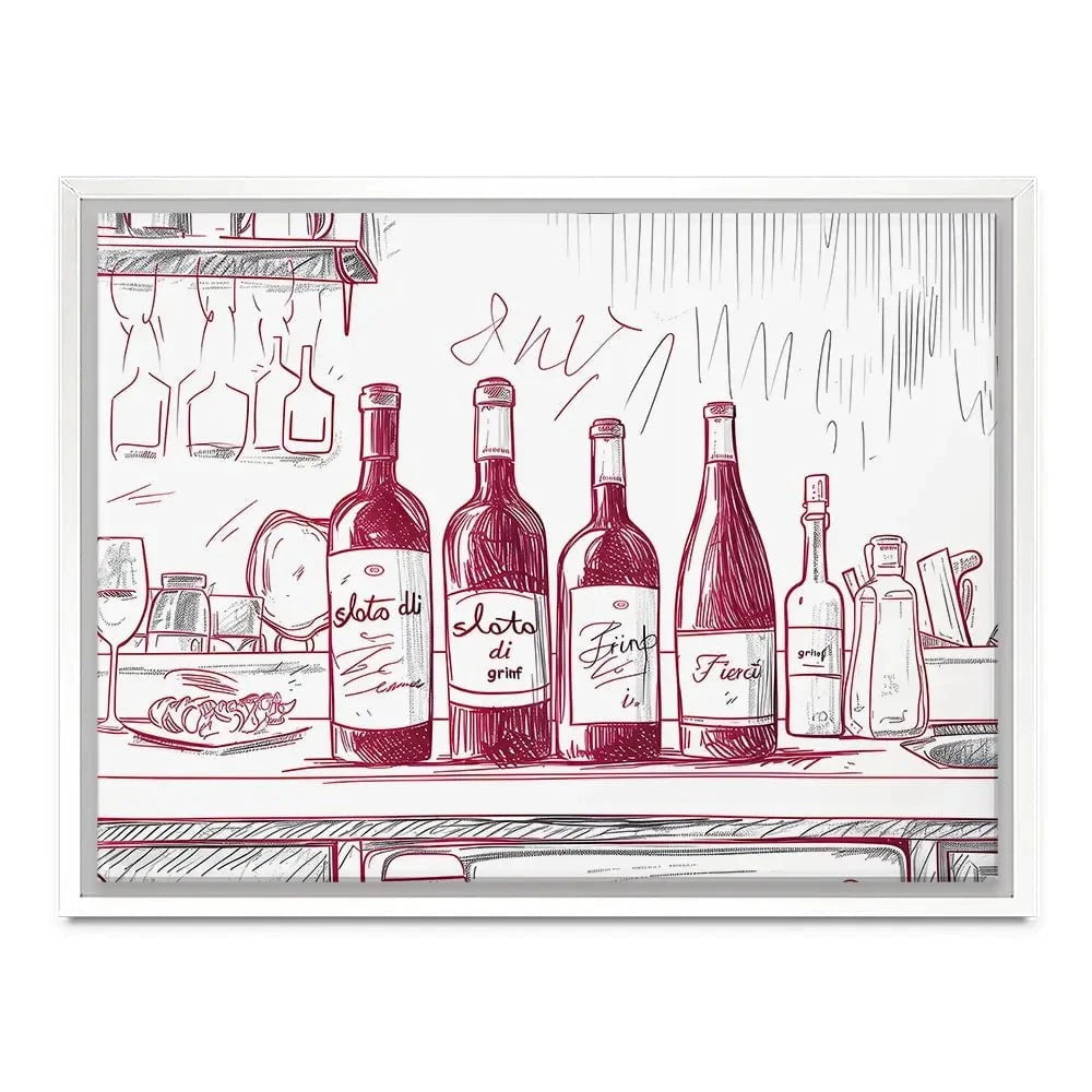 Red Red Wine Canvas Print Red Red Wine Canvas Print wall art product Art Print Shop