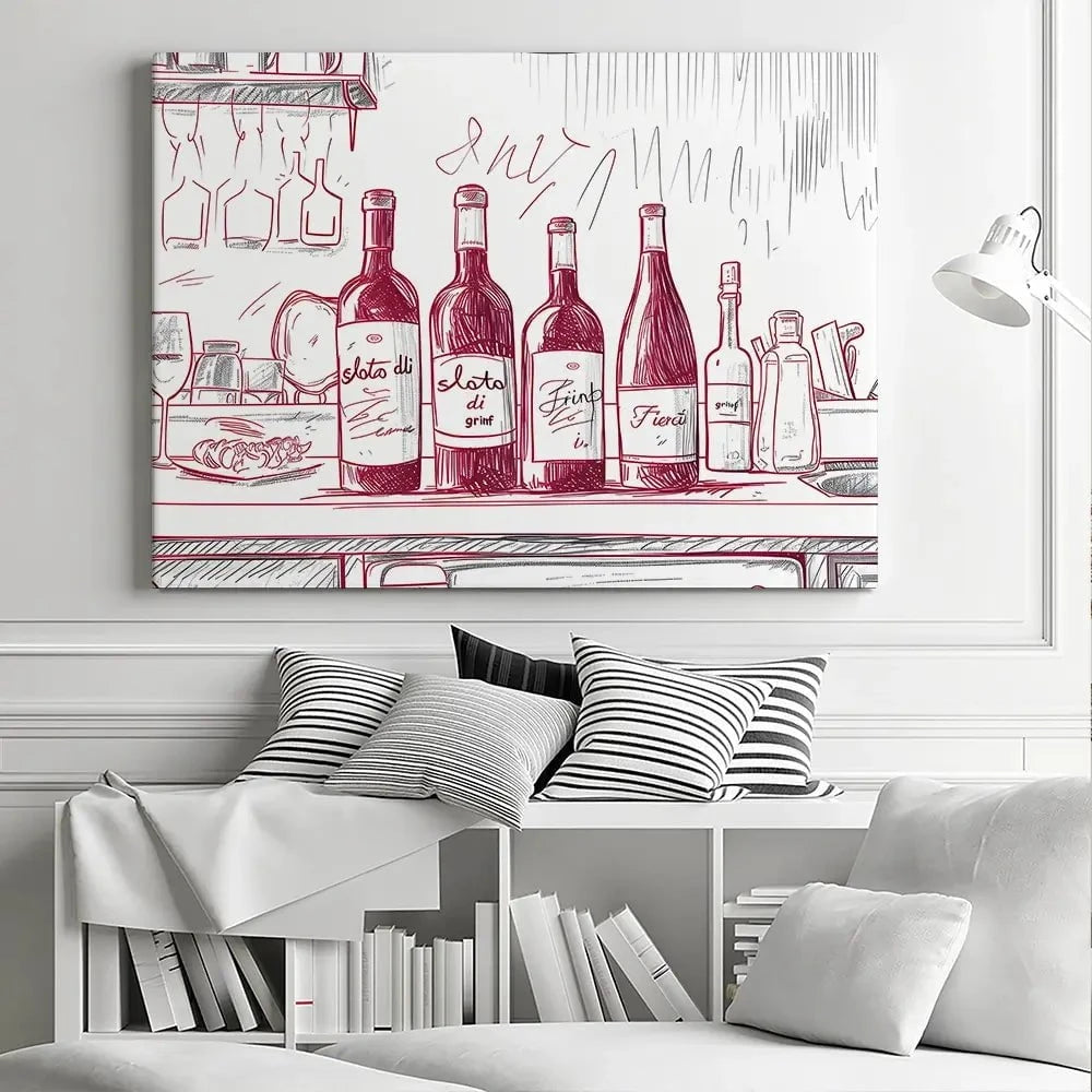 Red Red Wine Canvas Print Red Red Wine Canvas Print wall art product Art Print Shop