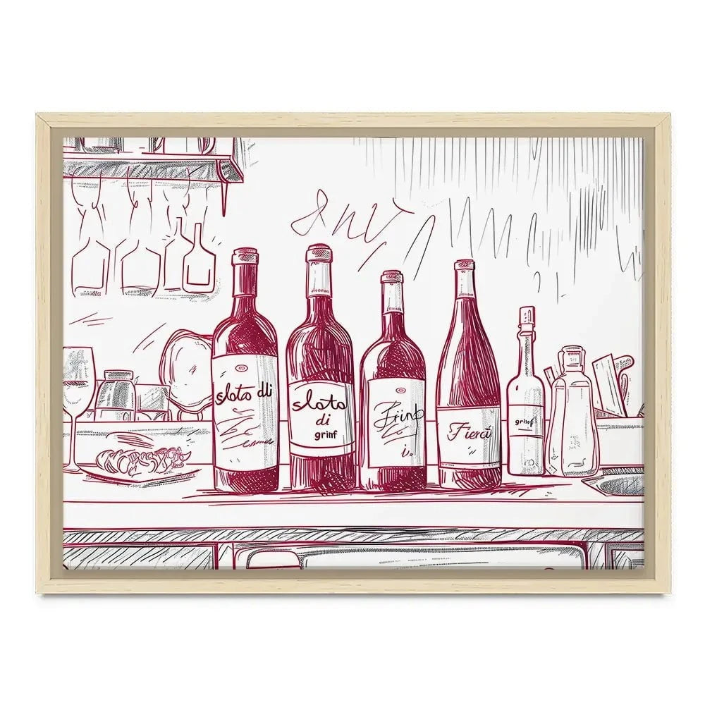 Red Red Wine Canvas Print Red Red Wine Canvas Print wall art product Art Print Shop