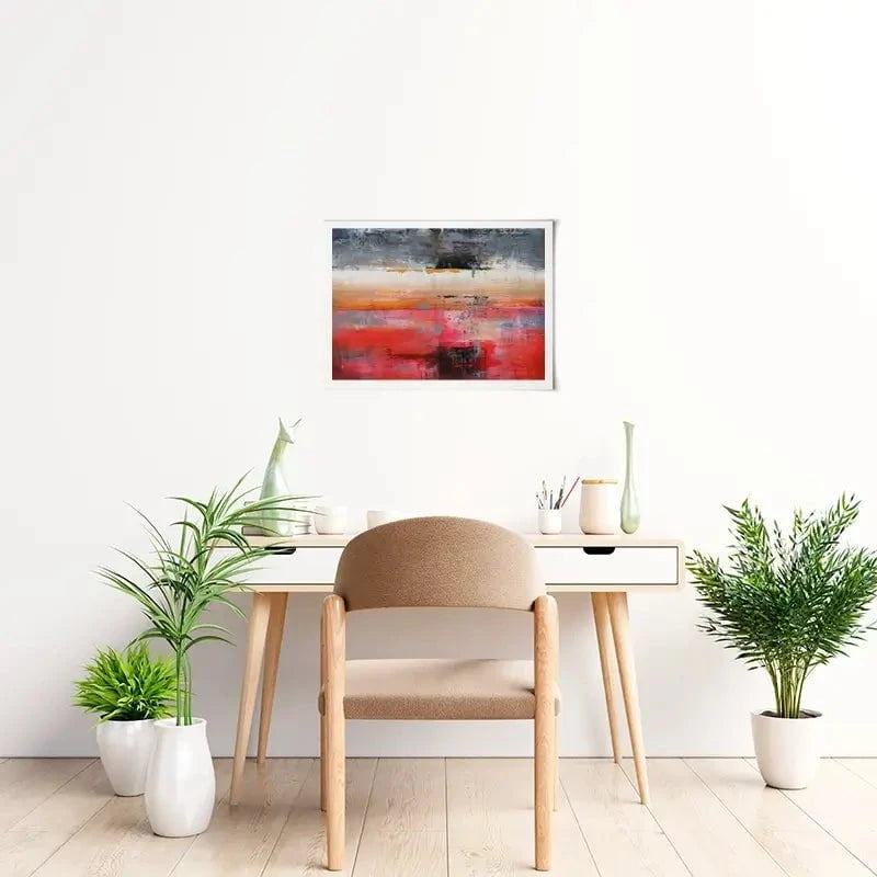 Red Reflection Art Print Red Reflection Art Print wall art product Studio Paint-Ing