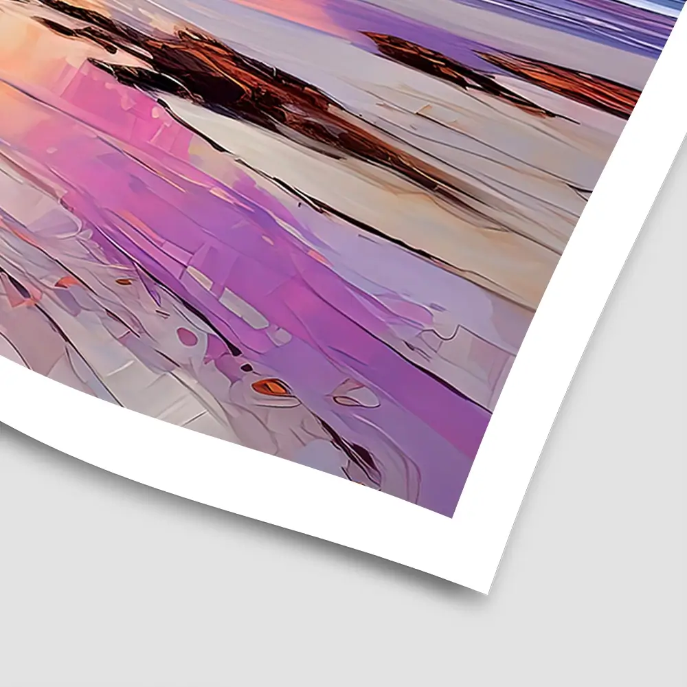 Red Sky Over Raasay Square Art Print Red Sky Over Raasay Square Art Print wall art product David Alexander Elder