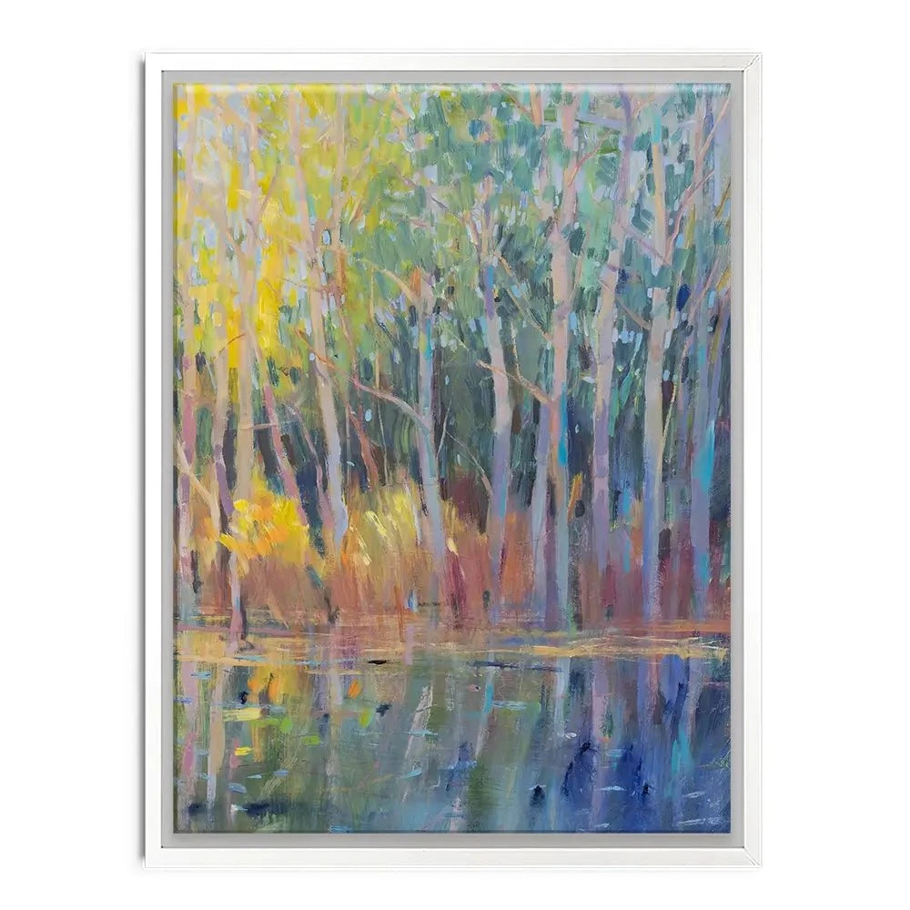 Reflected Trees Canvas Print Reflected Trees Canvas Print wall art product Tim O'Toole