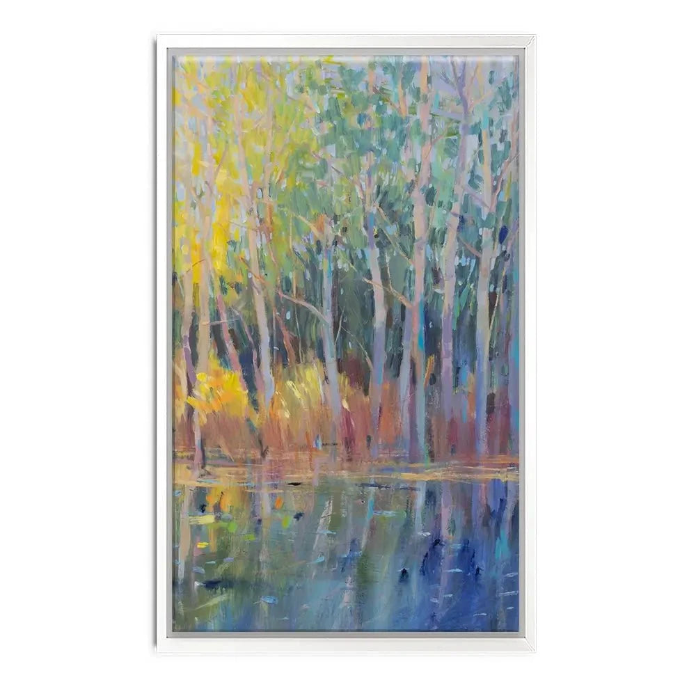 Reflected Trees Canvas Print Reflected Trees Canvas Print wall art product Tim O'Toole