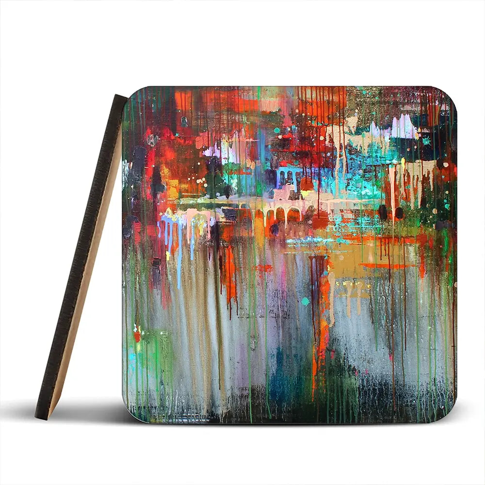 Reflection Nova 1 Coaster Set Reflection Nova 1 Coaster Set wall art product Studio Paint-Ing