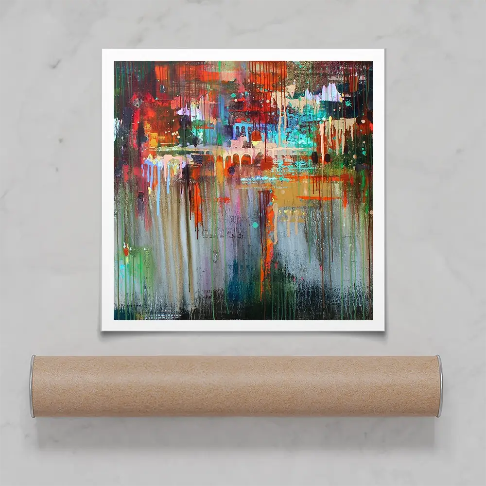 Reflection Nova 1 Square Art Print Reflection Nova 1 Square Art Print wall art product Studio Paint-Ing