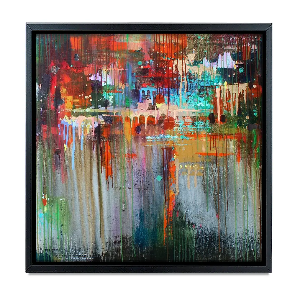 Reflection Nova 1 Square Canvas Print Reflection Nova 1 Square Canvas Print wall art product Studio Paint-Ing