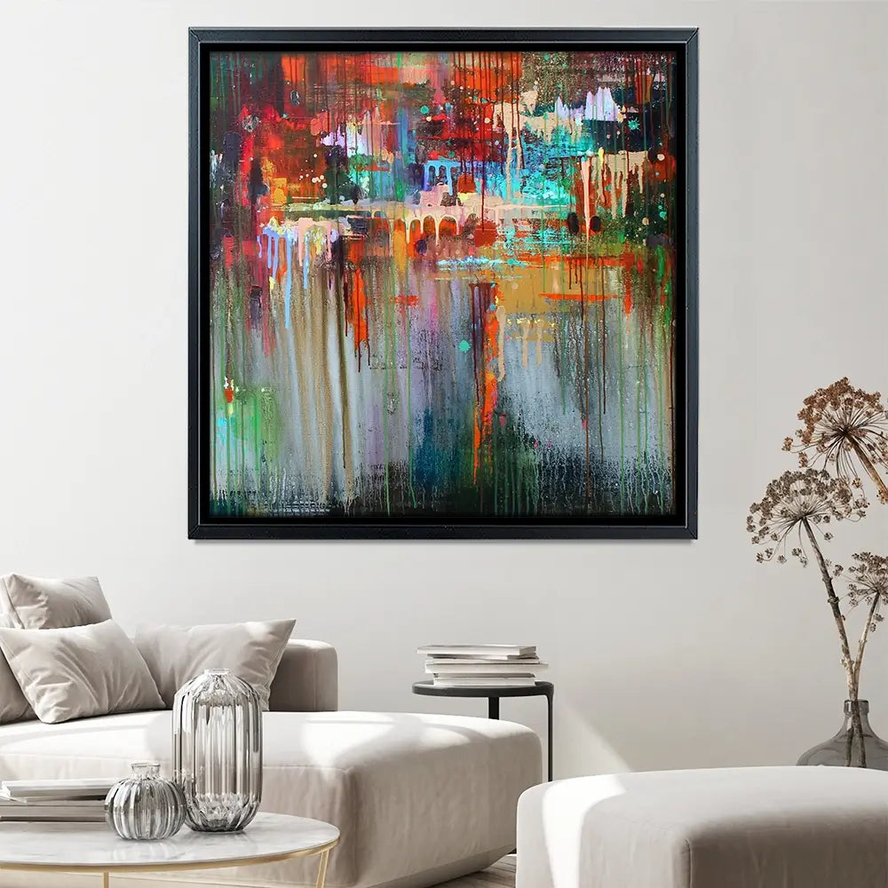 Reflection Nova 1 Square Canvas Print Reflection Nova 1 Square Canvas Print wall art product Studio Paint-Ing