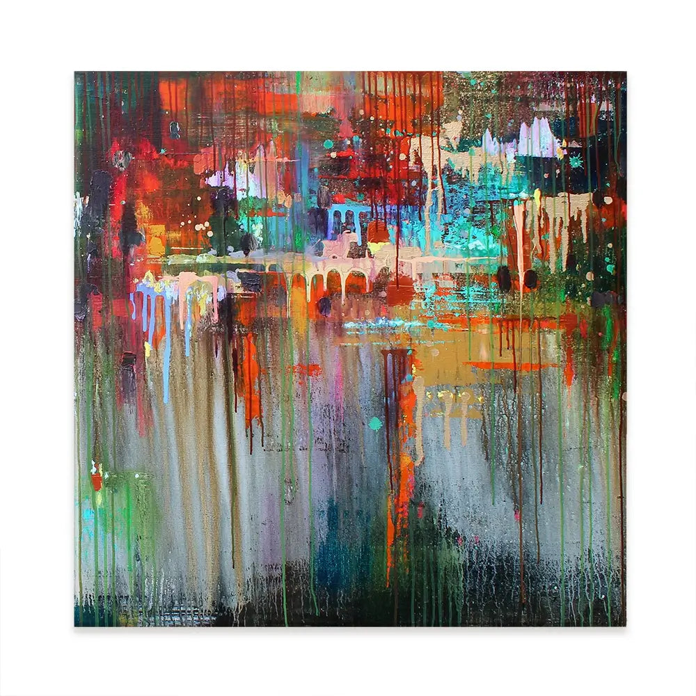 Reflection Nova 1 Square Canvas Print Reflection Nova 1 Square Canvas Print wall art product Studio Paint-Ing
