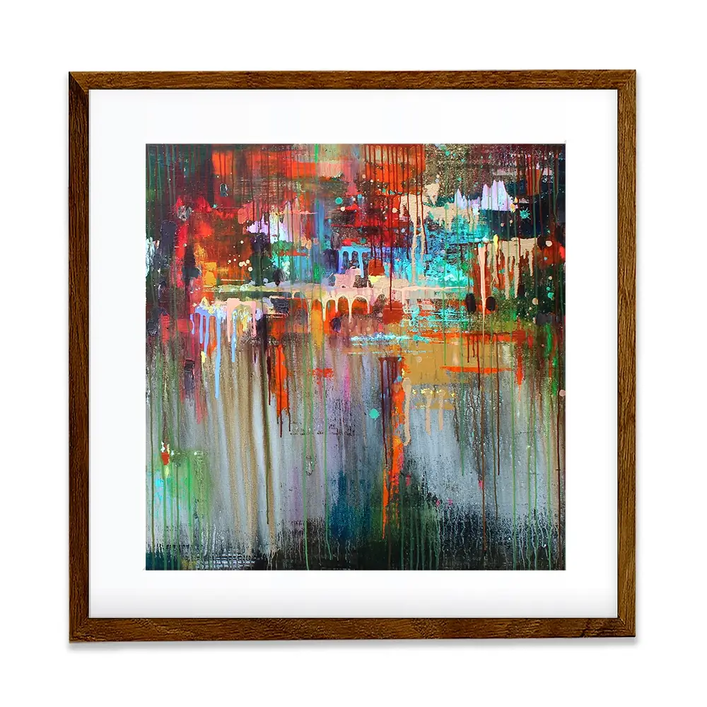 Reflection Nova 1 Square Framed Art Print Reflection Nova 1 Square Framed Art Print wall art product Studio Paint-Ing