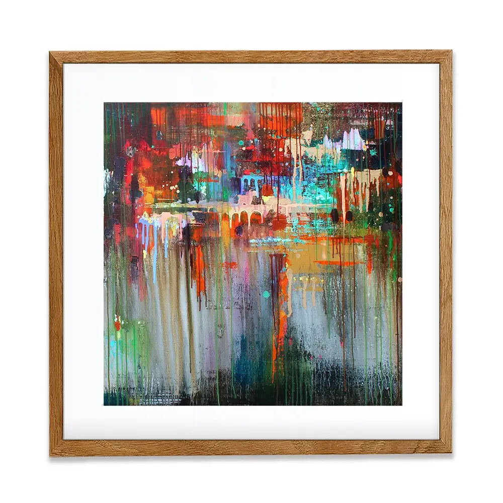 Reflection Nova 1 Square Framed Art Print Reflection Nova 1 Square Framed Art Print wall art product Studio Paint-Ing