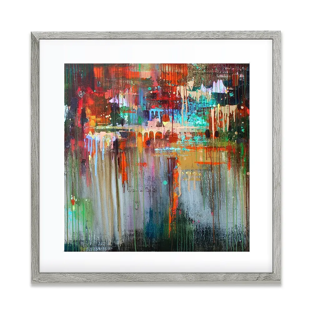Reflection Nova 1 Square Framed Art Print Reflection Nova 1 Square Framed Art Print wall art product Studio Paint-Ing