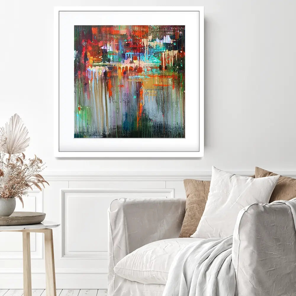 Reflection Nova 1 Square Framed Art Print Reflection Nova 1 Square Framed Art Print wall art product Studio Paint-Ing