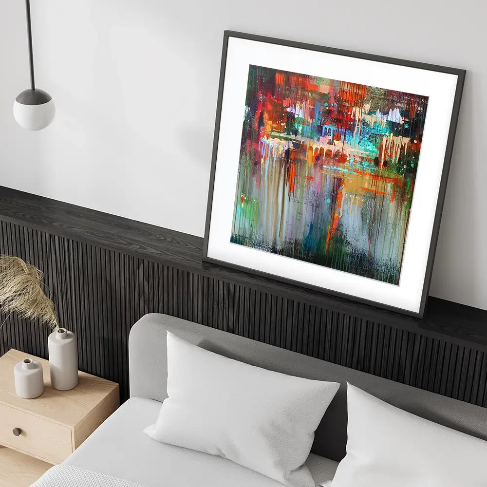 Reflection Nova 1 Square Framed Art Print Reflection Nova 1 Square Framed Art Print wall art product Studio Paint-Ing