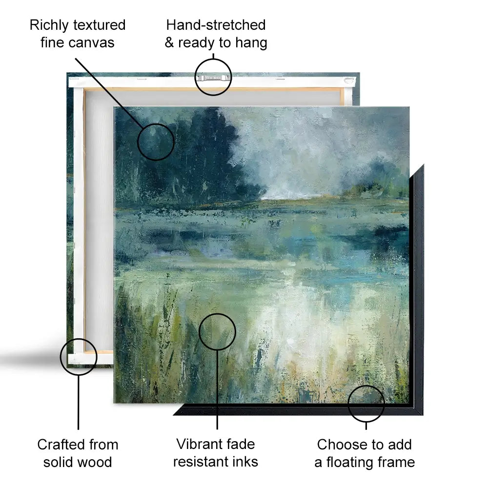 Reflections Edge Oversized Canvas Print Reflections Edge Oversized Canvas Print wall art product Carol Robinson