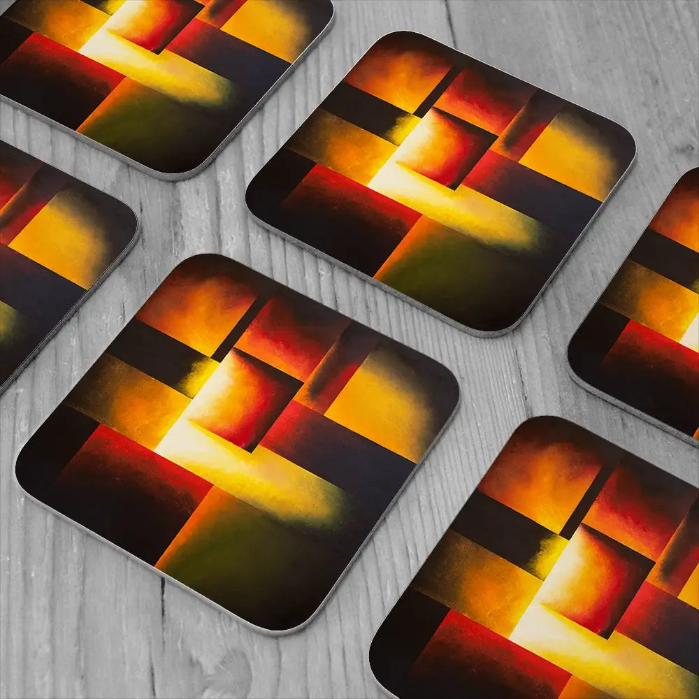Restless Earth Coaster Set Restless Earth Coaster Set wall art product Osnat Tzadok