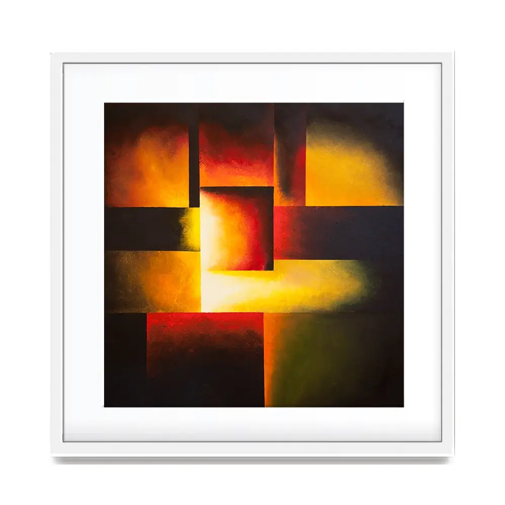 Restless Earth Square Framed Art Print Restless Earth Square Framed Art Print wall art product Osnat Tzadok