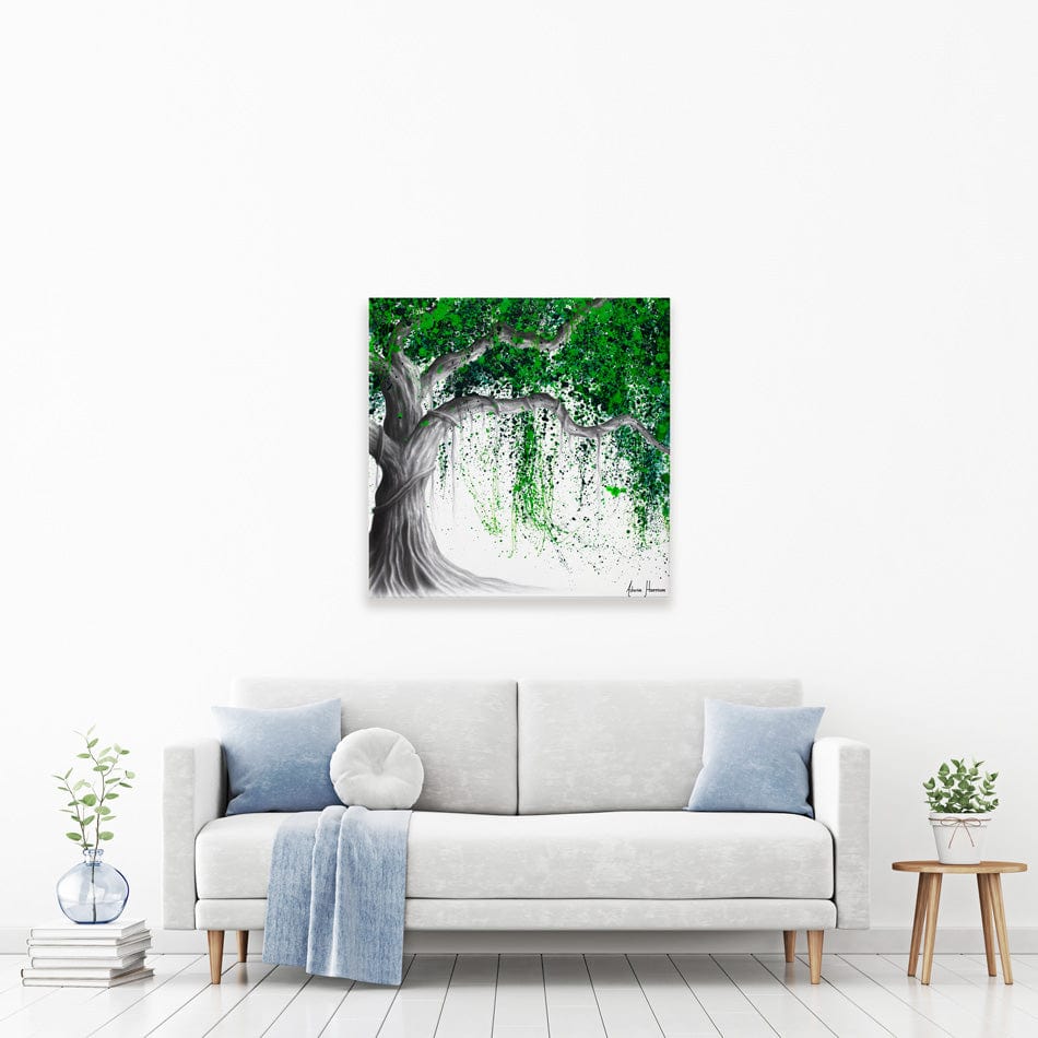 Revealing Rainforest Tree Square Canvas Print wall art product Ashvin Harrison