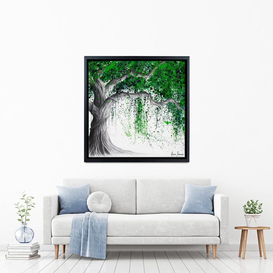 Revealing Rainforest Tree Square Canvas Print wall art product Ashvin Harrison